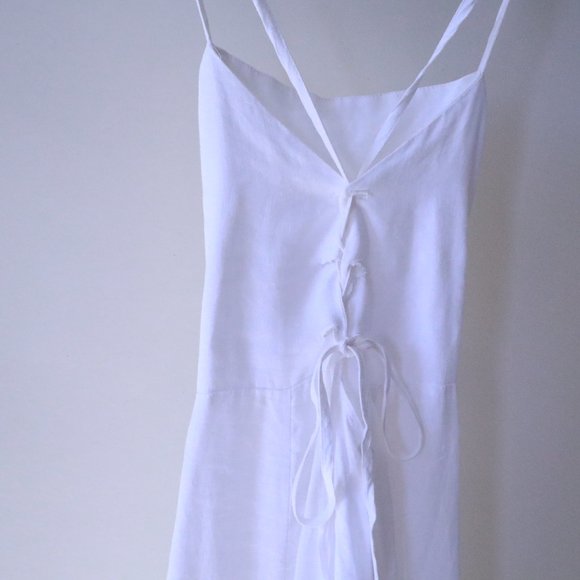 Flowy Linen Jumpsuit - Picture 5 of 6